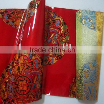 woven Fabric with PVC Super Transparent Film Coating(bag fabric)