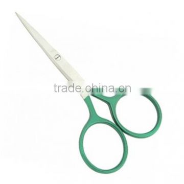 Fishing Scissors Stainless Steel Half Green Color Coated
