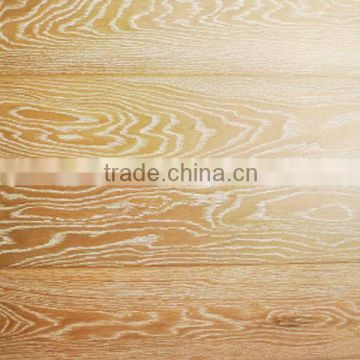 Drawbench White Brushed Oak Multilayer Engineered Wood Flooring