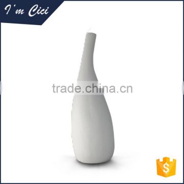 Popular shapes white ceramic flower vase CC-D082