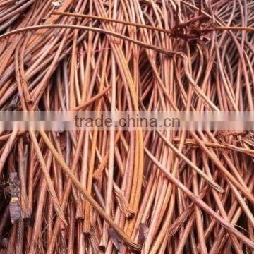 High purity copper wire scrap 99.99%