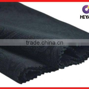 Black Color Cotton Embossed Velvet Fabric