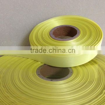 High quality clothing labels, 100% polyester plain woven satin ribbon