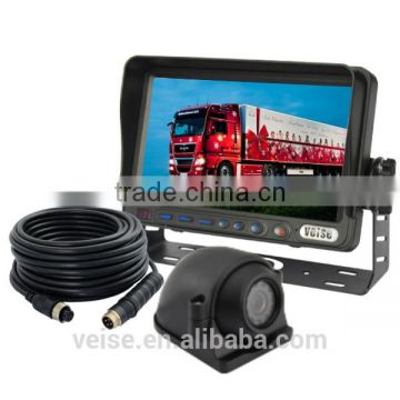 Backup camera monitor vision solution for truck,truck with trailer