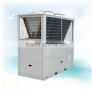 Semi-hermetic heat transfer air condenser