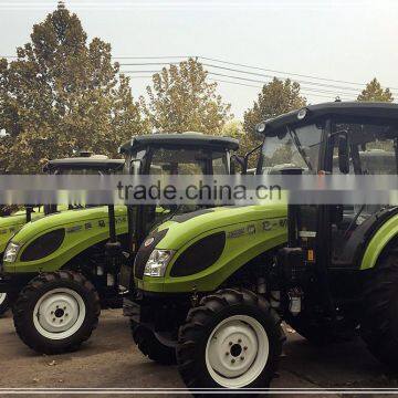 60hp 4wd surging power comfortable long working time wheeled tractor for farm