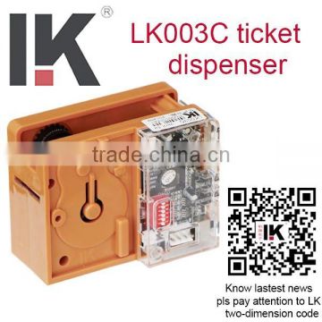 LK003C internal type queue ticket dispenser with cutter and paper holder