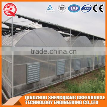 Agriculture equipment/farming plastic greenhouse for vegetables and flowers planting