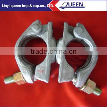 Carbon Steel,drop forged carbon steel Material and Square Head Code scaffolding couplers
