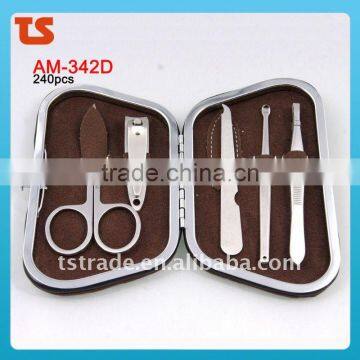 2014 new Nail Manicure set professional pedicure tools AM-342D