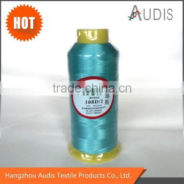 Manufacturer 100% Polyester Embroidery Thread 108D/2
