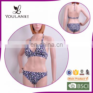 China Fashion Polyester Printed Cute Young Girl Bikini Kids Swimwear