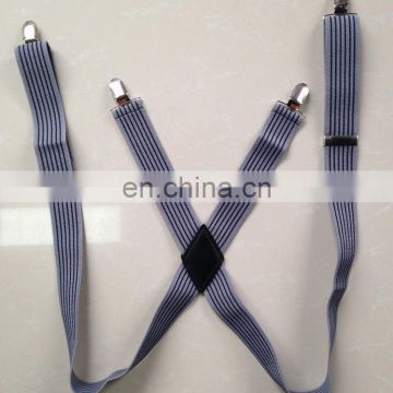 Alibaba Supplier Classic X Design Stripe Suspenders