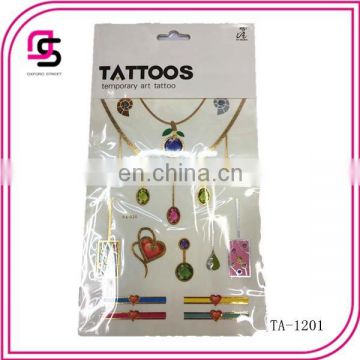 2015 colorful temporary body art tattoo sticker made in china