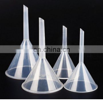 China OBRK Transparent Liquid PP Plastic Lab Funnel