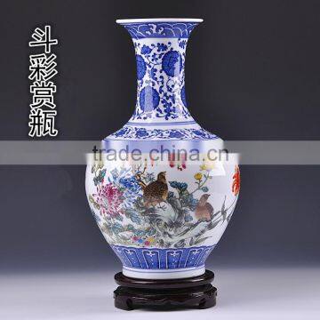 2015 New Decorative Crafts Ceramic Flower Vase from Jiangxi Jingdezhen Factory