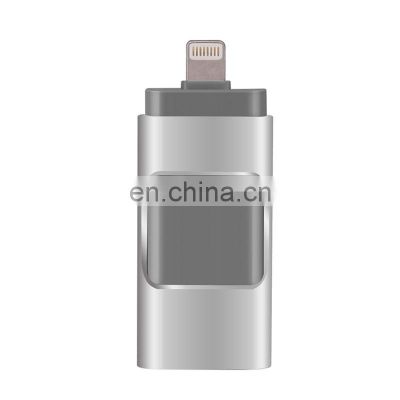 3 in 1 For iPhone USB Drives Expansion For iPhone5/5s/5c/6/6s/6plus7/7plus/8 OTG USB Flash Disk