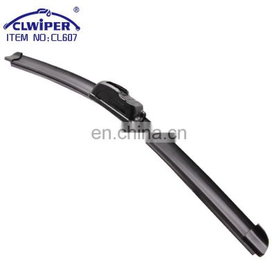 CL607 soft wiper frameless wiper banana type Windshield wiper blade for japanese cars