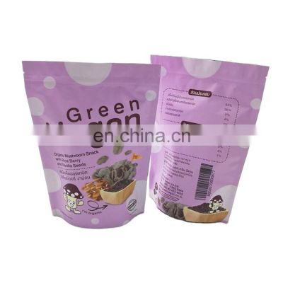 digital print dry fruit powder packing bags smell proof aluminum foil frozen liquid food custom plastic packaging bag