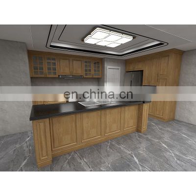 building materials for construction foshan kitchen cabinets solid wood