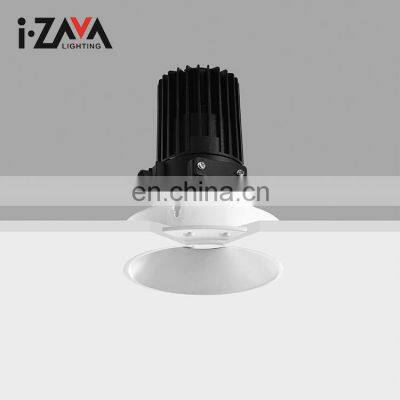 Easy Installation Anti Glare Aluminum IP20 12W 14W Outdoor Sports Venues Recessed LED Spotlight