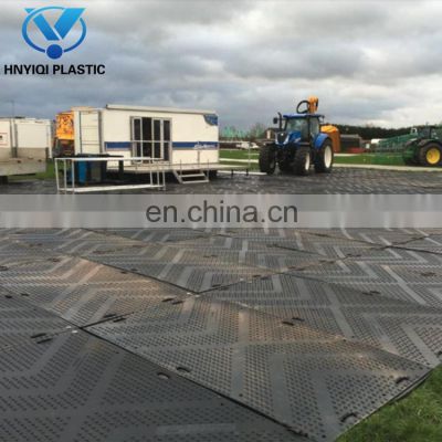 Eco-Friendly UV Ground Protection HDPE Mat Portable UHMWPE Temporary Road Mat
