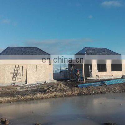 Factory Supply Chile Prefab Light Gauge Steel Villa Two-storey High Quality Durable Living House Villa