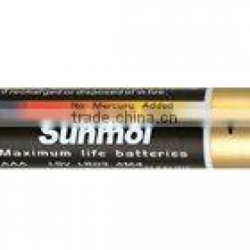 aaa alkaline battery for MP3 players