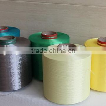 Colourful Medium Tenacity 100% Polyester yarn