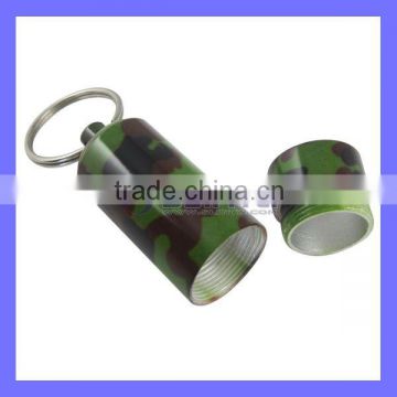 8cm 5cm 3cm Size Camouflage Metal Customized Medicine Waterproof Pillbox
