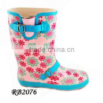 Ladies' Fashionable Rubber Rain Boots / Rain Boots / Boots