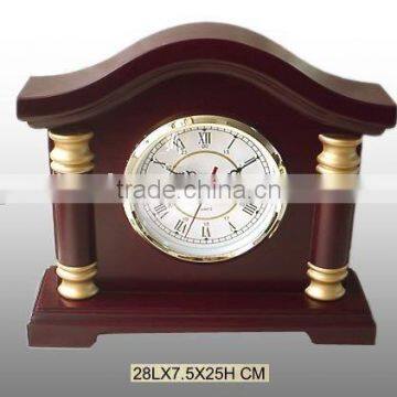 wooden clock