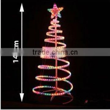 Commercial competitive price led christmas star rope light motif
