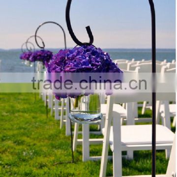 China factory supply High quality wrought iron shepherd hook wedding