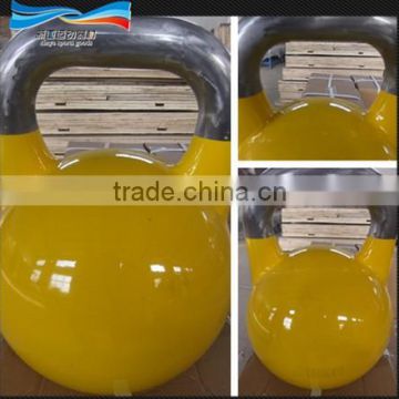 2015 China newly high quality steel competition kettlebell in gym equipment