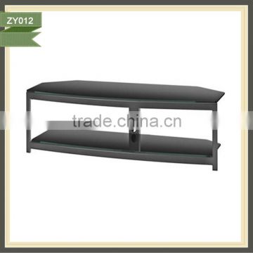 glass tv stand design motorized tv lift paper in order to cover closets ZY012