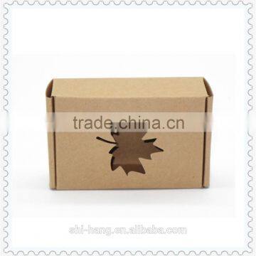 Good quality natural brown corrugated pizza box type packaging box /corrugated packing box /corrugated package