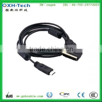hot sell cheapest scart to vga cable