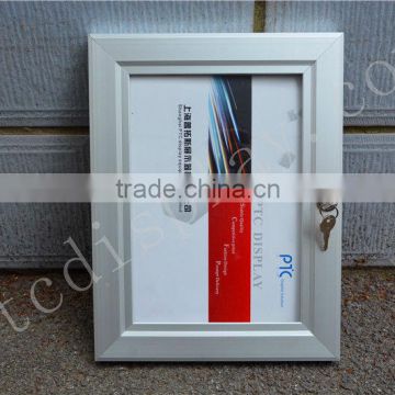 45mm aluminum snap photo frame
