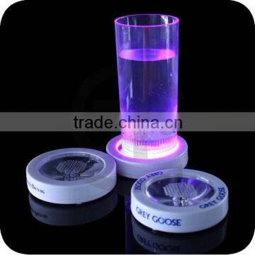 Many models China Supplier Attractive Colorful Led Glowing Coaster