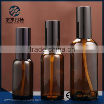 30ml/50ml/100ml amber glass bottle essential oil bottle with black spray                        
                                                                                Supplier's Choice