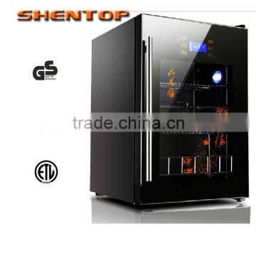 shentop Stainless Steel Tea Cabinet water cooler STH-D62 Low noise horizontal Wine Cooler