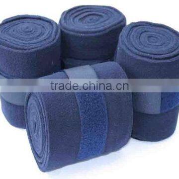 Fleece polo wraps for horses