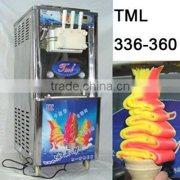 TML standing stainless steel soft ice cream machine/soft ice cream maker