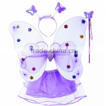 lavender dress up tutu sets wholesale girls party wear set