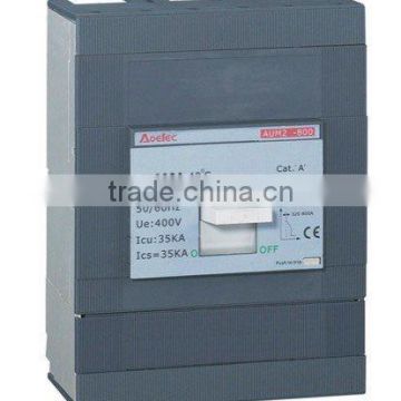 AUM2-800 moulded case circuit breaker/MCCB 4P 800A