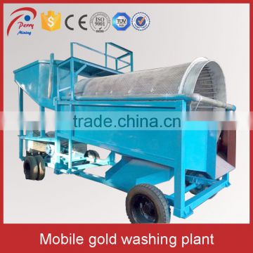 Africa Mobile Alluvial Gold Washing Plant