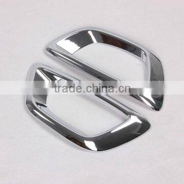 ABS Chrome 2 Pcs Front Fog Light Lamp Cover Trims Body Kit For Sportage R Car 2015 Accessories