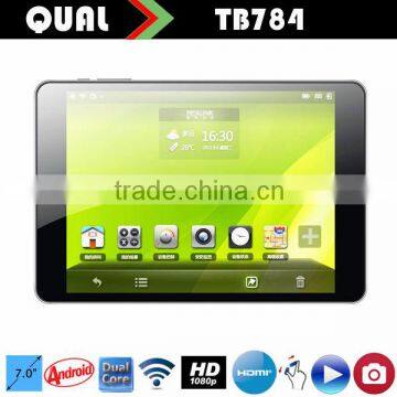 7.85' android 4.4 tablet with Allwinner A33 Dual Core 1080P Output USB Host Android 4.4 B