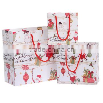 High Quality Branded Retail Christmas Day Gift Paper Bag